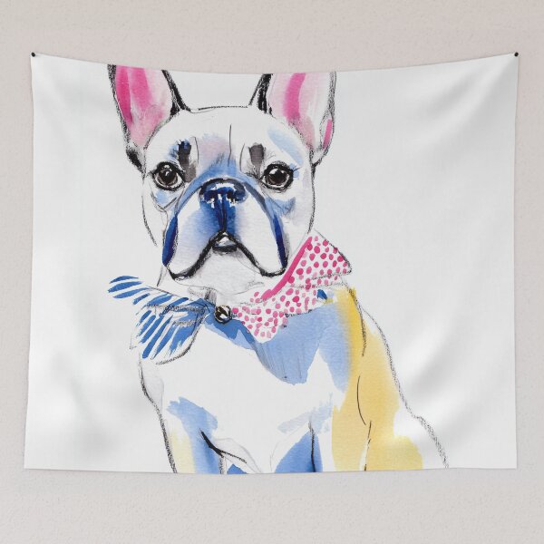 Item preview, Colorful Fashionable French Bulldog designed and sold by lautir.