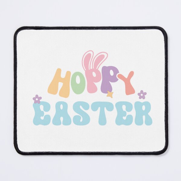 Item preview, Hoppy Easter Pastel Bunny Ears Typography designed and sold by mustbemazi.