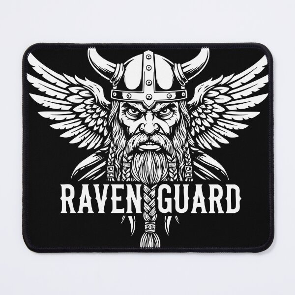 Item preview, Raven Guard Viking Winged Warrior Odin Mascot designed and sold by PixelStudioBe.