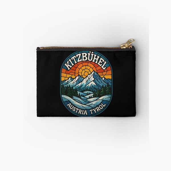 Item preview, Kitzbuhel Austria Stained Glass Art Travel designed and sold by TomFrontierArt.