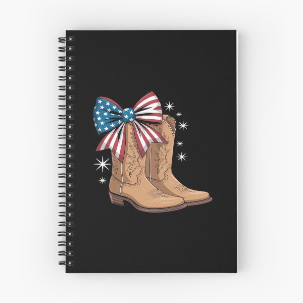 Item preview, 4th Of July Cowgirl Boots Coquette Bow American Flag Western designed and sold by kaliyugeha.