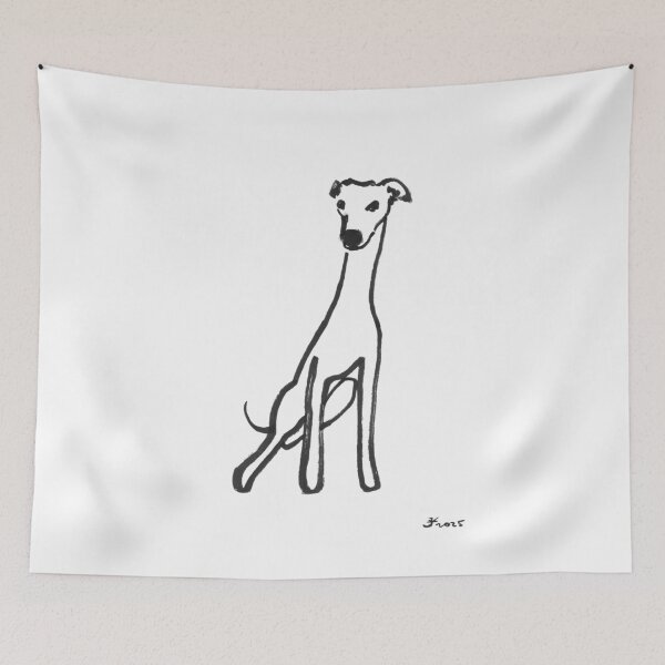 Item preview, Whippet Dog 17 designed and sold by zatiak.