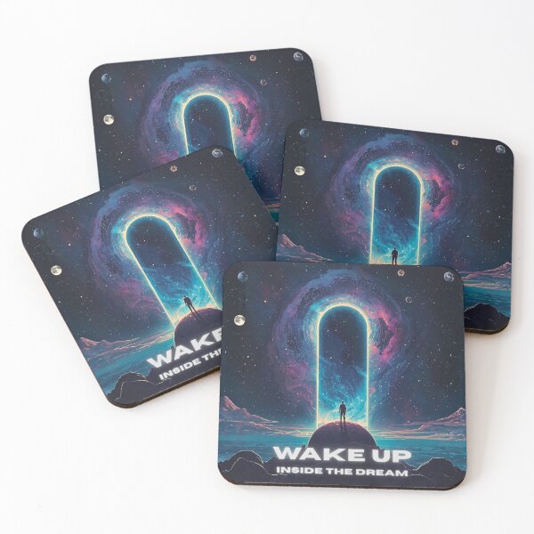 Item preview, Wake Up Inside The Dream – Lucid Dream Cosmic Portal Design designed and sold by PXEpic.