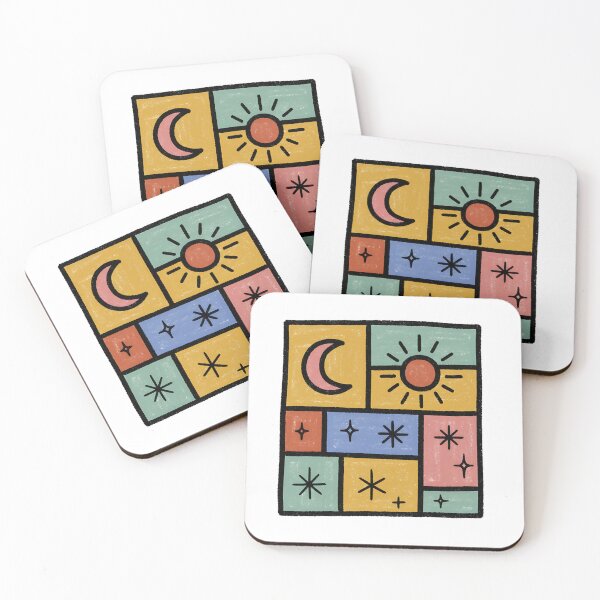 Item preview, Sun and Moon designed and sold by BohoOutline.