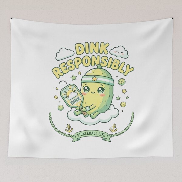 Item preview, Kawaii Pickle Dinking Responsibly designed and sold by ARTReMi.