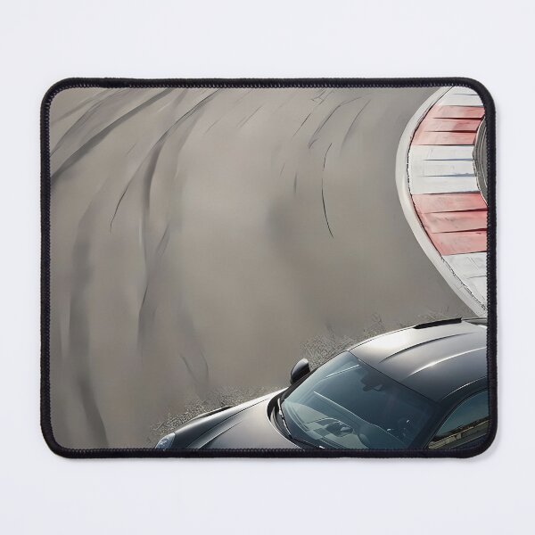 Item preview, Black Porsche GT3 RS on racetrack designed and sold by feckoeansn.