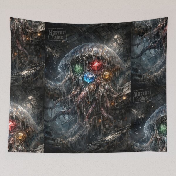 Item preview, Crystalline Dream Eater - Cosmic Horror Monster designed and sold by bapupa.