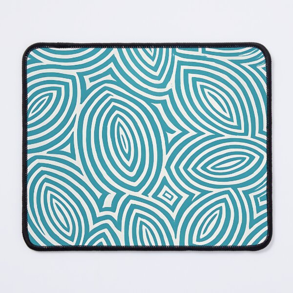 Item preview, Turquoise Organic Waves Pattern designed and sold by blankTeeShirt.