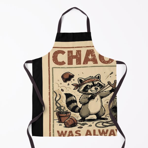 Item preview, Cartoon Raccoon Chaos Plan designed and sold by feckoeansn.
