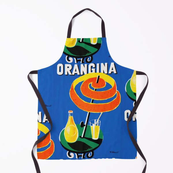 Item preview, Vintage Orangina Poster | Mid-Century Advertising Art | Bold Colors & Iconic Design | Villemot's Classic Citrus Beverage Print designed and sold by artofuniverse.