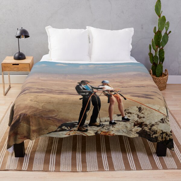 Item preview, Israel, Mitzpe Ramon. Abseiling at the Crater. designed and sold by UltraQuirky.