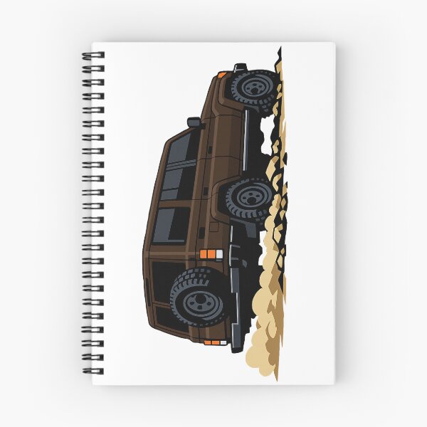 Item preview, Classic Overland 4x4 – Vintage Brown Boxy Off-Road SUV Crawl Illustration designed and sold by VenZolic.