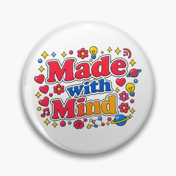 Item preview, Made with Mind Creative Quote designed and sold by MarselArt.