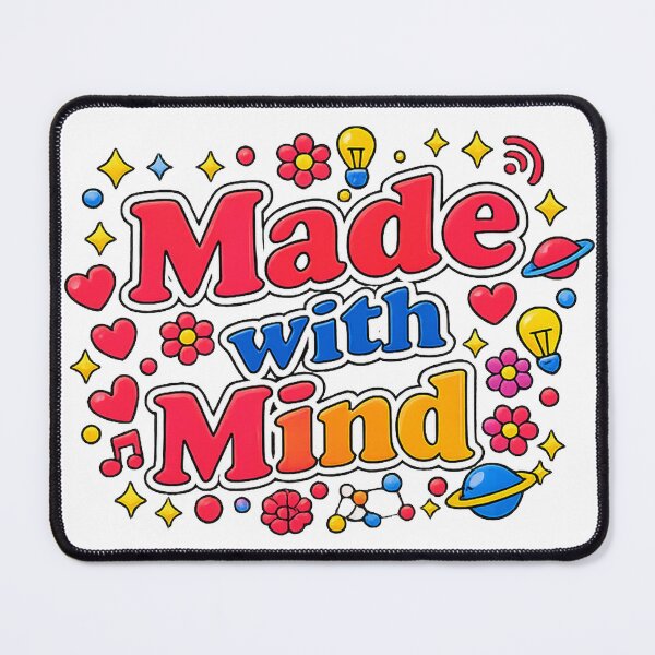 Item preview, Made with Mind Creative Quote designed and sold by MarselArt.