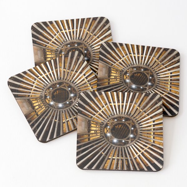 Item preview, French Castle Tower Ceiling Geometry Château de Hautefort Architecture designed and sold by Kainicram.