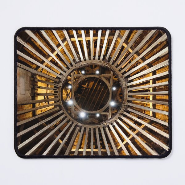 Item preview, French Castle Tower Ceiling Geometry Château de Hautefort Architecture designed and sold by Kainicram.