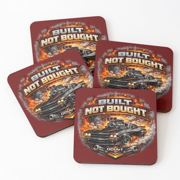 Item preview, Car Guy Shirt – Built Not Bought | Turbo Tofu Garage Racing Design designed and sold by GDIArt.