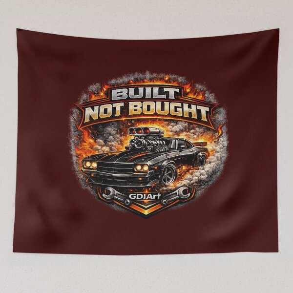 Item preview, Car Guy Shirt – Built Not Bought | Turbo Tofu Garage Racing Design designed and sold by GDIArt.