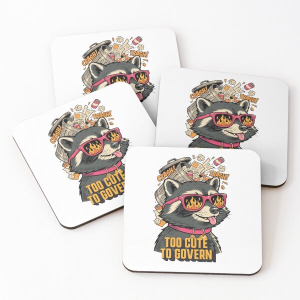 Item preview, Too Cute To Govern Raccoon Meme – Funny Chaos Trash Panda T-Shirt designed and sold by Anastasiia Yurevych.