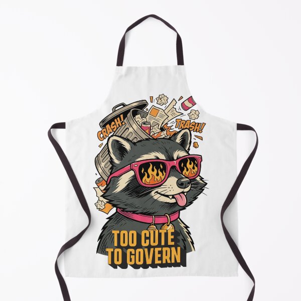 Item preview, Too Cute To Govern Raccoon Meme – Funny Chaos Trash Panda T-Shirt designed and sold by Anastasiia Yurevych.