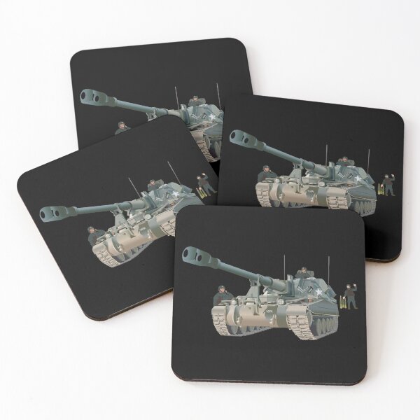 Item preview, Army - M109 155MM SP- 16 FA w Crew wo Txt X 300 designed and sold by Military Insignia Products.