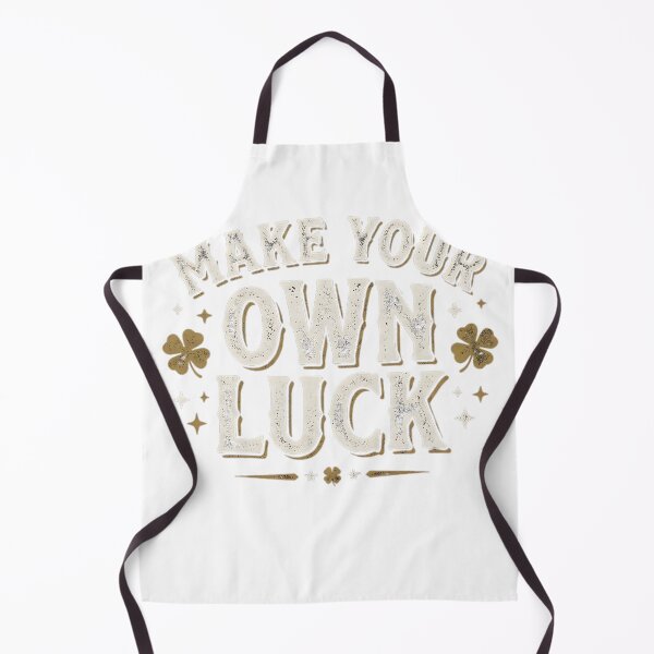 Item preview, Make Your Own Luck Motivational Typography Design designed and sold by Moo77m.