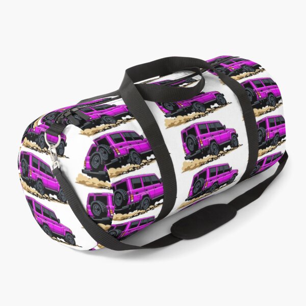Item preview, Classic Overland 4x4 – Vintage Pink Boxy Off-Road SUV Crawl Illustration designed and sold by VenZolic.
