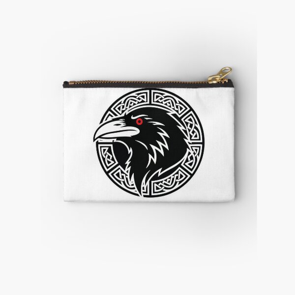 Item preview, Odin's Raven Huginn Muninn Viking Rune Mascot designed and sold by PixelStudioBe.