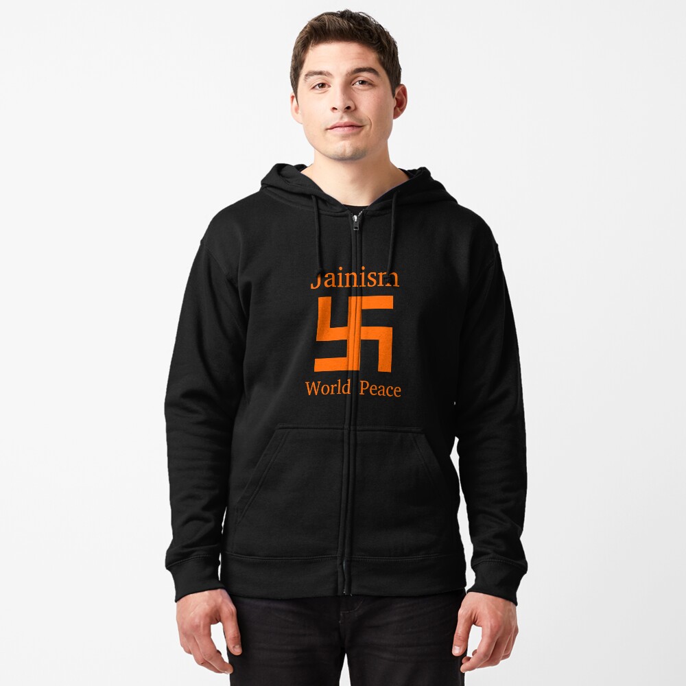 Item preview, Zipped Hoodie designed and sold by votejainism.