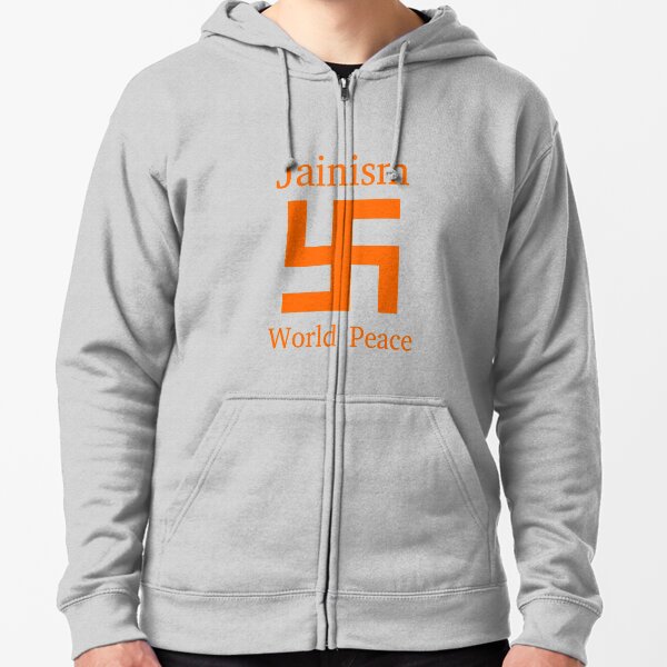 Peace Zipped Hoodie