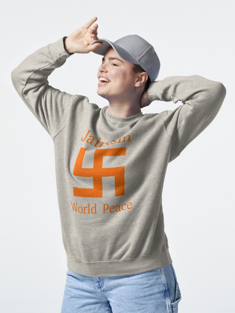 Thumbnail 5 of 7, Pullover Sweatshirt, Peace designed and sold by votejainism.