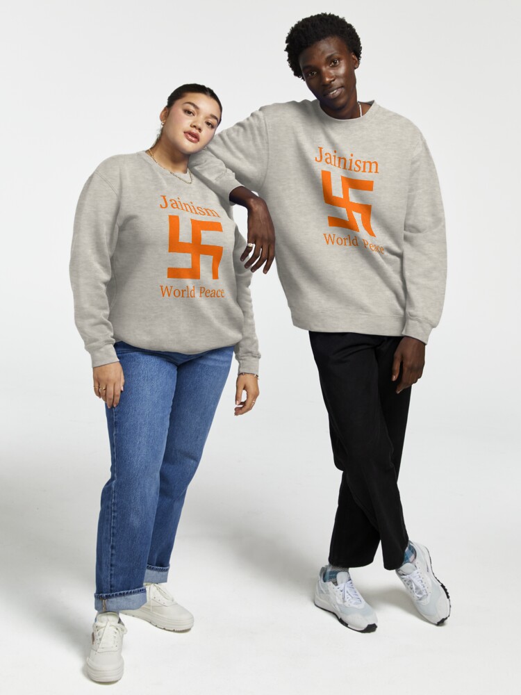 Thumbnail 1 of 7, Pullover Sweatshirt, Peace designed and sold by votejainism.