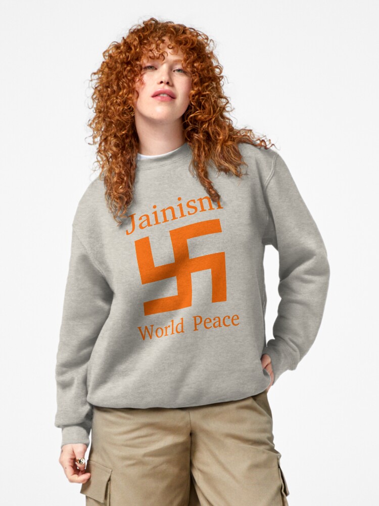 Thumbnail 4 of 7, Pullover Sweatshirt, Peace designed and sold by votejainism.