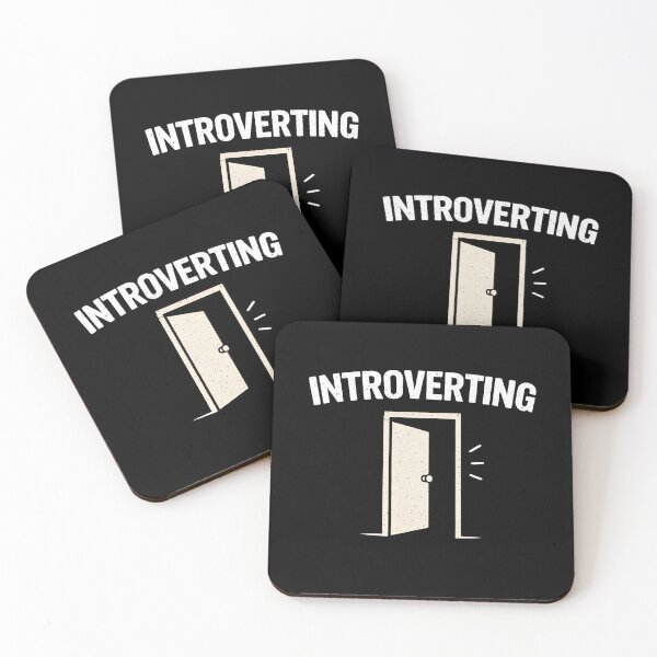 Item preview, Introverting Funny Introvert Meme Design designed and sold by Tropivaro.
