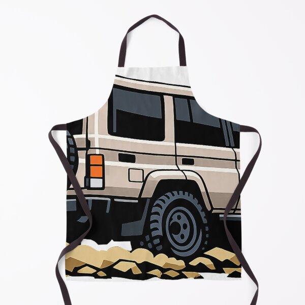 Item preview, Classic Overland 4x4 – Vintage Sand Beige Boxy Off-Road SUV Crawl Illustration designed and sold by VenZolic.