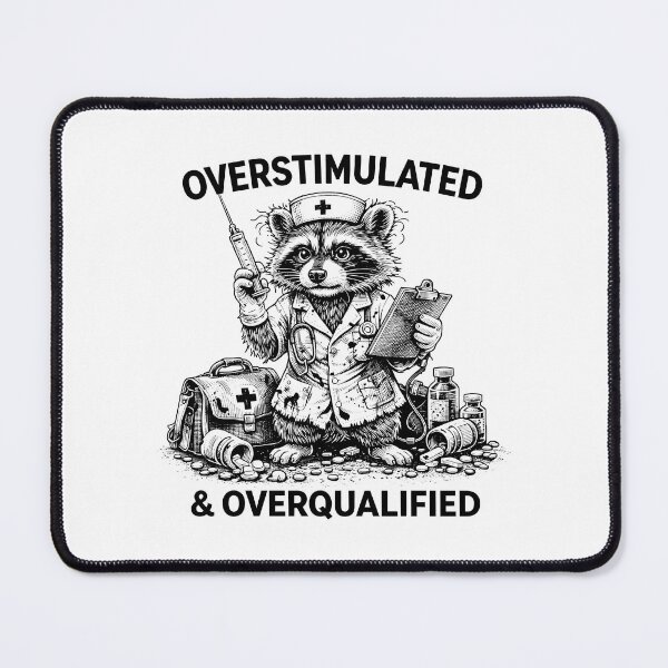 Item preview, Overstimulated and Overqualified designed and sold by JODYSMORGAN.