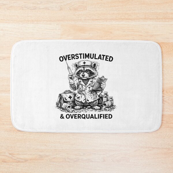 Item preview, Overstimulated and Overqualified designed and sold by JODYSMORGAN.