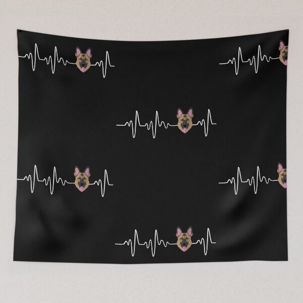 Item preview, Heartbeat - Dog - Lover designed and sold by TiRie.