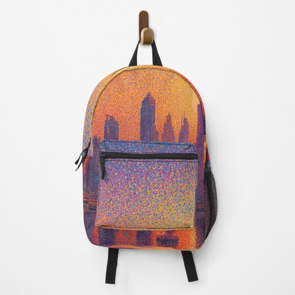 Item preview, Dubai Burj Khalifa Pointillism Cityscape designed and sold by Moisky Art.