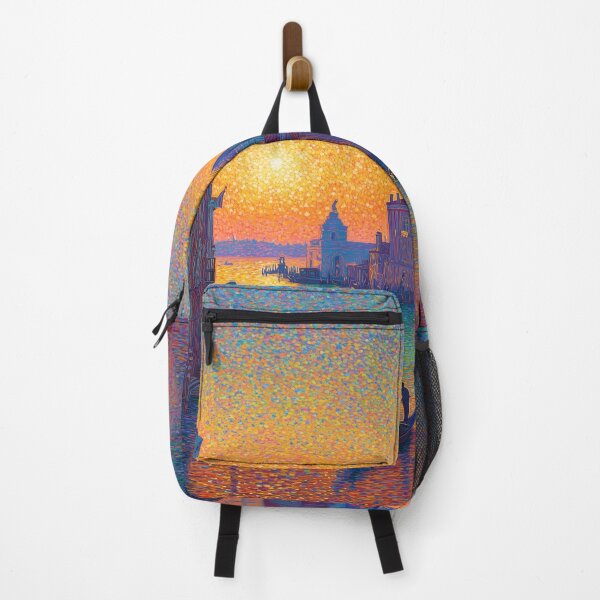 Item preview, Venice Grand Canal Pointillism Cityscape designed and sold by Moisky Art.