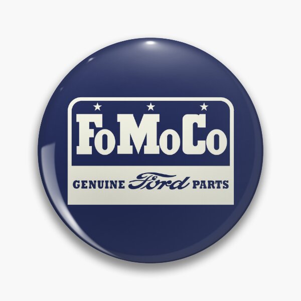 Item preview, Vintage FoMoCo emblem - white print designed and sold by retropetrol.