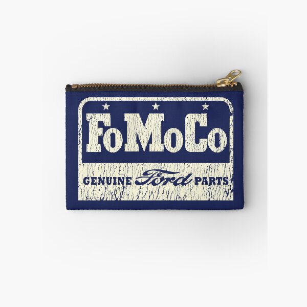 Item preview, Vintage FoMoCo emblem - aged, worn, old white print. designed and sold by retropetrol.