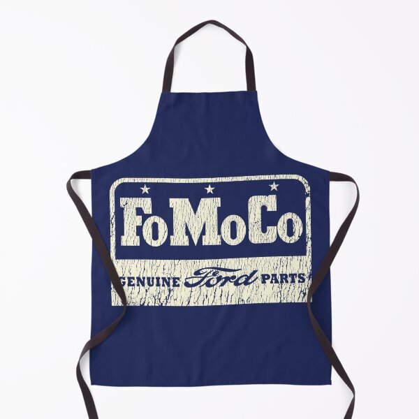 Item preview, Vintage FoMoCo emblem - aged, worn, old white print. designed and sold by retropetrol.