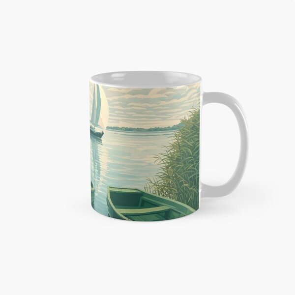 Item preview, Calm Lakeside Scene in Masuria designed and sold by darekkocurek.