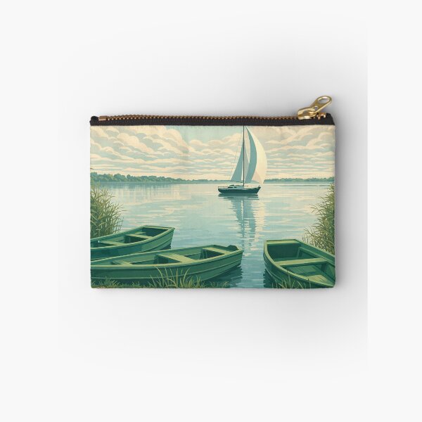Item preview, Calm Lakeside Scene in Masuria designed and sold by darekkocurek.