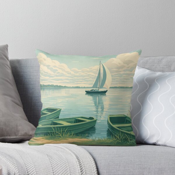 Item preview, Calm Lakeside Scene in Masuria designed and sold by darekkocurek.