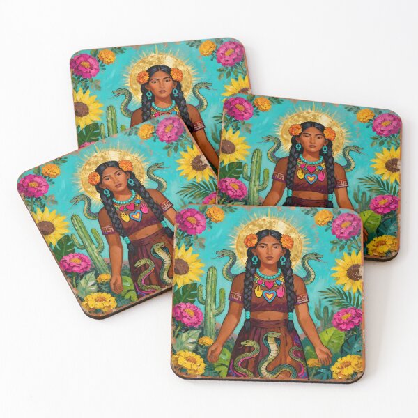 Item preview, Coatlicue – Aztec Earth Goddess of Life, Death, and Rebirth designed and sold by SoniaSarkali.