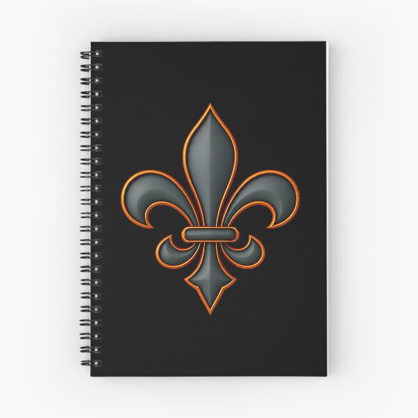 Item preview, Black Fleur-de-lis  designed and sold by PatternTitan.