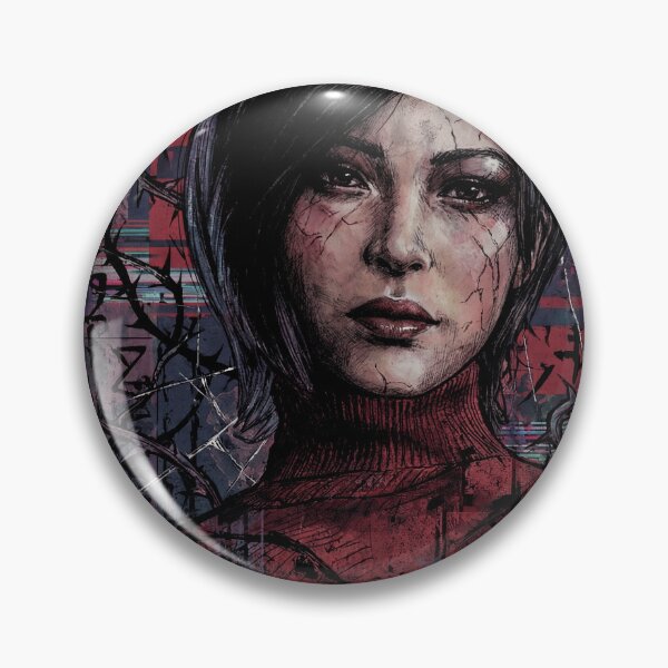 Item preview, Resident Evil Ada Wong Red Qipao Grapple Escape Icon designed and sold by Senpaiwaves.