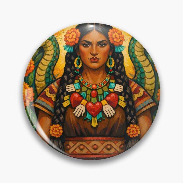 Item preview, Coatlicue – Aztec Earth Goddess of Life, Death, and Rebirth designed and sold by SoniaSarkali.